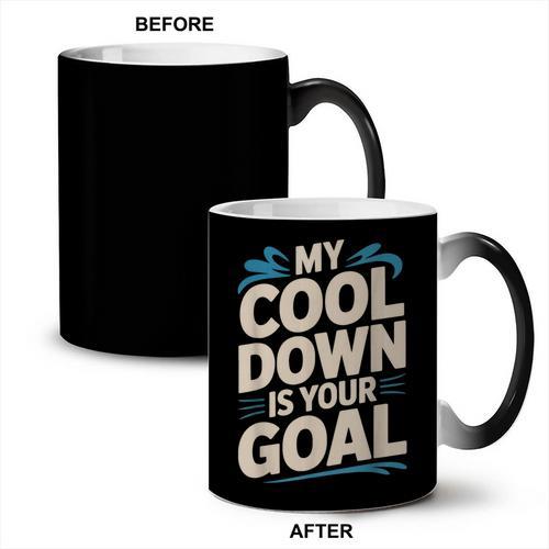 Masters Swimmer Cool Down Workout Humor Bold Swimming Coffee Color Changing Mug - SwimGear Co