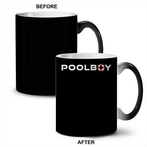 Pool Boy Swimming Pool Lifeguard Coffee Color Changing Mug - SwimGear Co