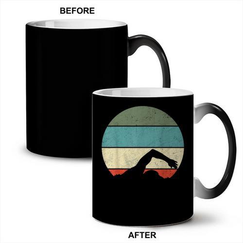 Swimming Coffee Color Changing Mug - SwimGear Co