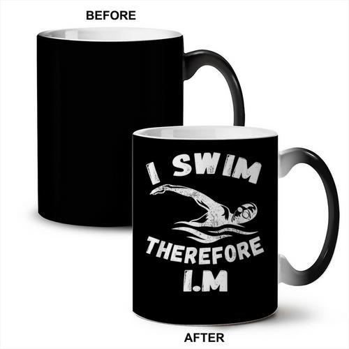 Swimming Competitive Freestyle Swim For Swimmer Coffee Color Changing Mug - SwimGear Co