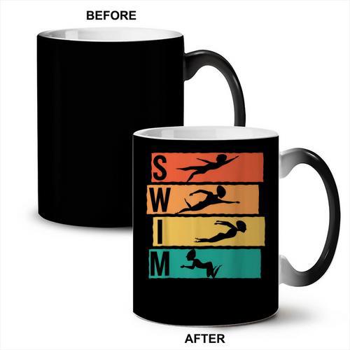 Swimming Swim Coffee Color Changing Mug - SwimGear Co