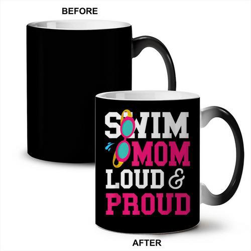 Swimming Swimmer Swim Mom Coffee Color Changing Mug - SwimGear Co