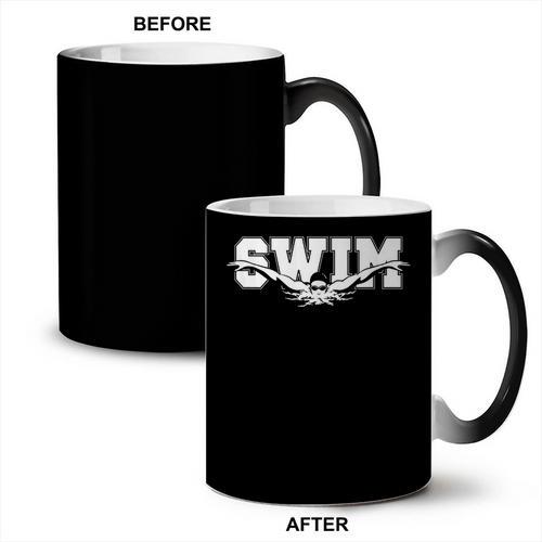 Swimming For Swimmers Competitive Athletes Coffee Color Changing Mug - SwimGear Co