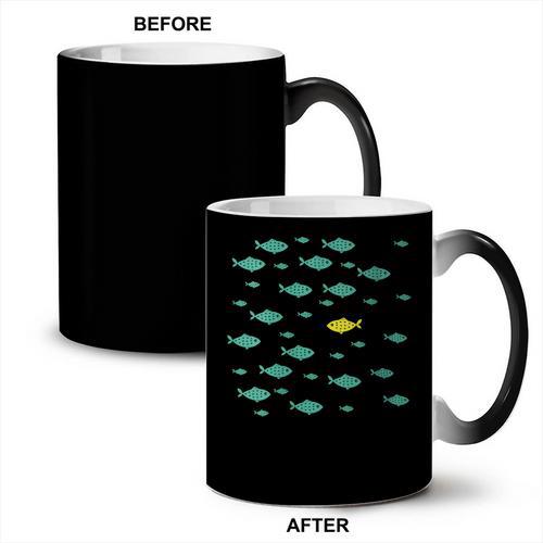 Women's Swimming Against The Current Motivational Inspiration Coffee Color Changing Mug - SwimGear Co