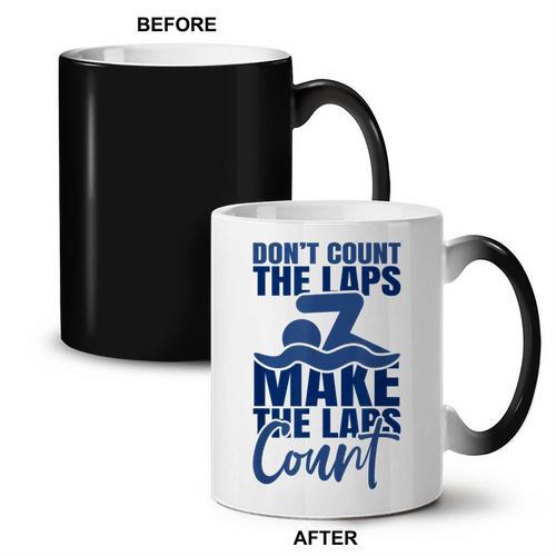 Swimmer Saying Swimming Motivation Professional Swimmer Coffee Color Changing Mug - SwimGear Co