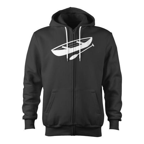Canoeing Kayaking Canoe Tshirt Zip Up Hoodie - Paddle Life