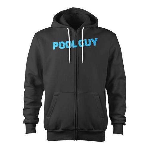 Pool Guy Swimming Pool Service Zip Up Hoodie - SwimGear Co