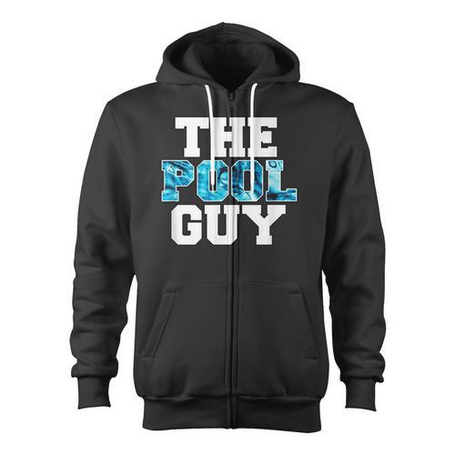 The Pool Guy For Pool Worker Swimming Pool Experts Zip Up Hoodie - SwimGear Co