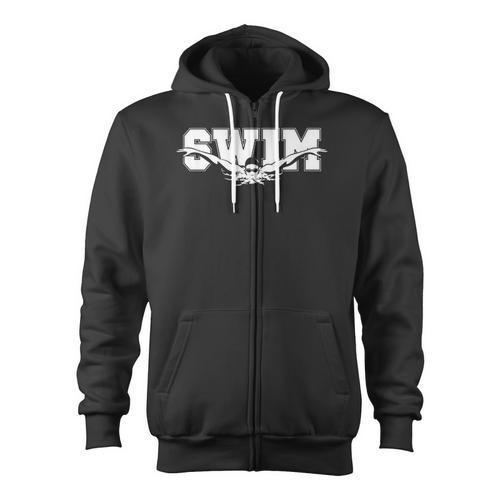 Swimming For Swimmers Competitive Athletes Zip Up Hoodie - SwimGear Co