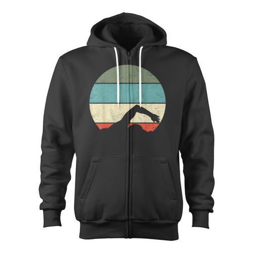 Swimming Zip Up Hoodie - SwimGear Co