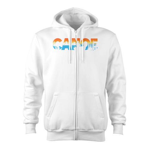 Canoe Canoeing Retro Canoe Raglan Baseball Tee Zip Up Hoodie - Paddle Life