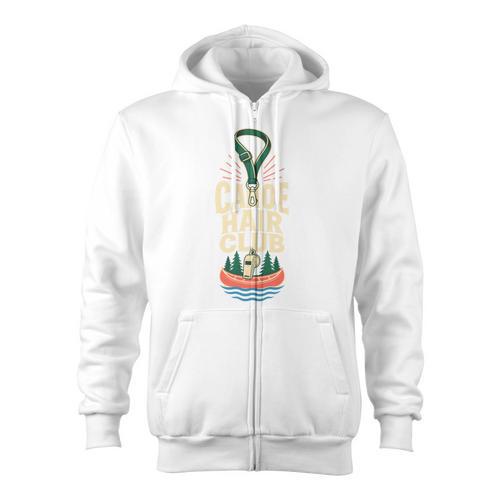 Canoe Hair Club Paddling Retro Zip Up Hoodie - Paddle Life