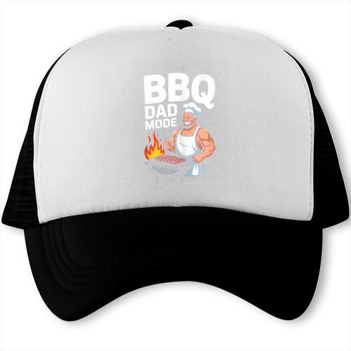 BBQ DAD Mode Fathers Day Trucker Cap - BBQ Dad Merch