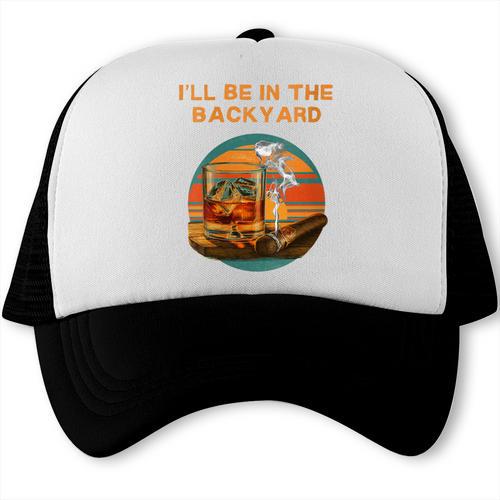 Women's Backyard BBQ Dad Saying Grill Master Summer Humor Trucker Cap - BBQ Dad Merch
