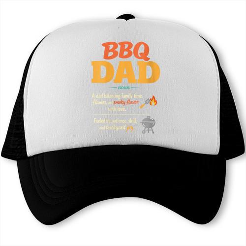 Women's BBQ Dad Grilling Father Definition Backyard Barbecue Lover Trucker Cap - BBQ Dad Merch