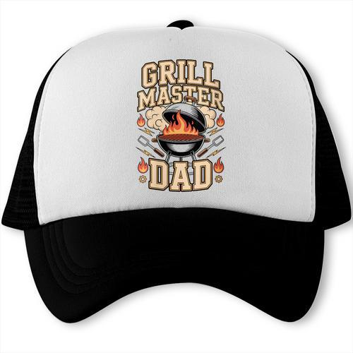 Women's Grill Master Dad BBQ Dad Trucker Cap - BBQ Dad Merch
