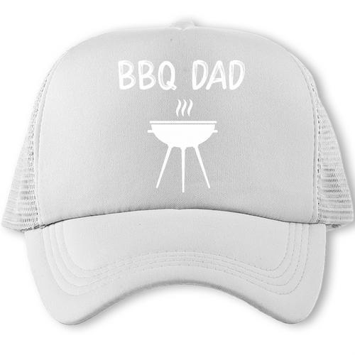 BBQ DAD Barbeque Grilling Fathers Day Grill Beef BBQ Dads Premium Tri-Blend Trucker Cap - BBQ Dad Merch