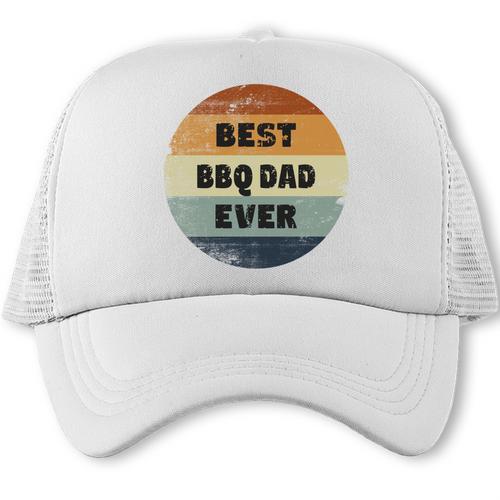 BBQ Dad Best BBQ Dad Ever Performance Trucker Cap - BBQ Dad Merch