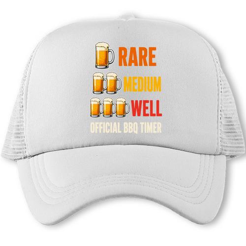 BBQ Dad Grill Barbecue Griller Comfort Colors Crop Top Trucker Cap - BBQ Dad Merch