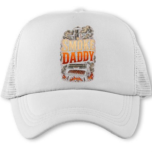 BBQ Dad Grilling Fathers Day Premium Tri-Blend Trucker Cap - BBQ Dad Merch