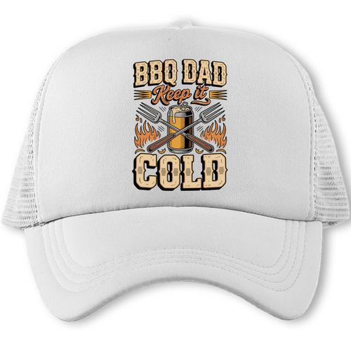 BBQ Dad Keep It Cold Barbecue Grilling Performance Trucker Cap - BBQ Dad Merch