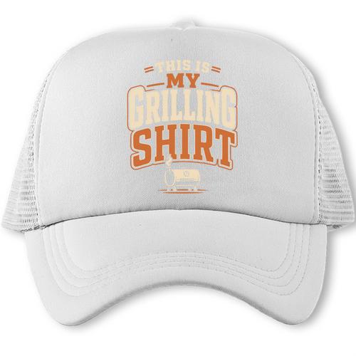 Grilling BBQ Dad Pitmaster Backyard Barbecue Premium Tri-Blend Trucker Cap - BBQ Dad Merch