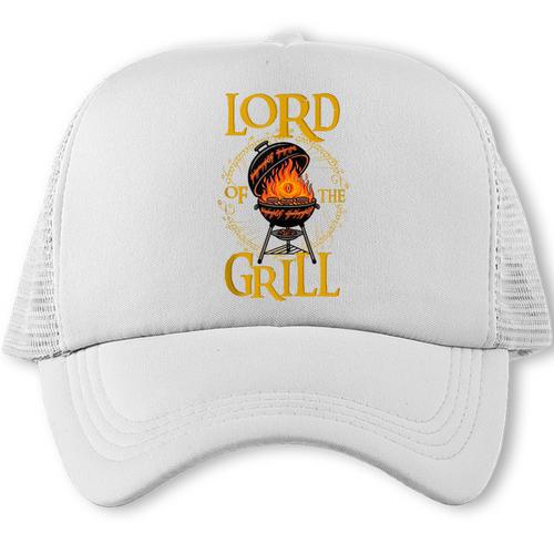 Lord Of The Grill BBQ Daddy Nerd Dad Dad Jokes Trucker Cap - BBQ Dad Merch