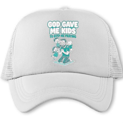 Ordained To Grill Christian BBQ Dad Grill Master Premium Tri-Blend Trucker Cap - BBQ Dad Merch