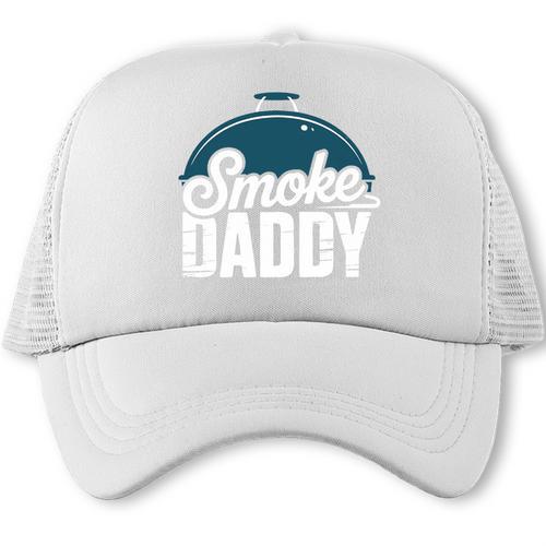 Smoker Grill Father BBQ Dad Pitmaster Premium Tri-Blend Trucker Cap - BBQ Dad Merch