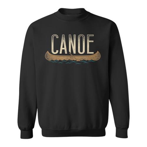 Canoe Canoeing Vintage Canoe Sweatshirt - Paddle Life