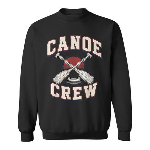 Canoe Crew Paddling Team Retro Graphic Sweatshirt - Paddle Life