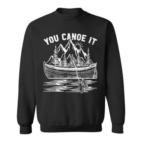 Canoeing Canoe Sweatshirt - Paddle Life