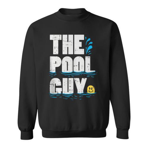 Summer Pool Guy Swimming Pool Boy Sweatshirt - SwimGear Co