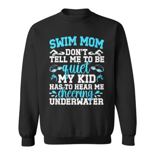 Swim Mom Swimming Mom Of A Swimmer Mama Sweatshirt - SwimGear Co