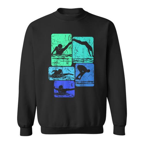 Swimming Swimmers Sweatshirt - SwimGear Co