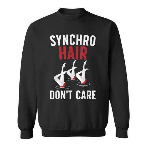 Synchronized Swimming Art For Men Women Synchronized Swim Sweatshirt - SwimGear Co