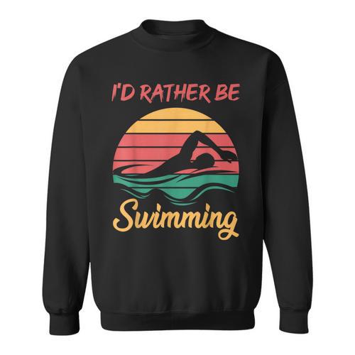 Water Rat Water Sports Hobby Swimming Club Swimming Sweatshirt - SwimGear Co
