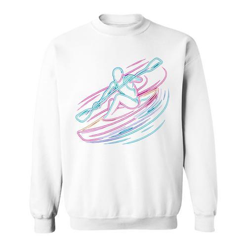 Canoe Canoeing Kayak Paddling Canoeist Sweatshirt - Paddle Life