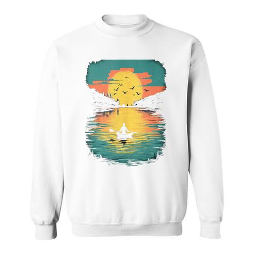 Kayak Kayak Canoe Lake Kayak Canoeing Sleeveless Sweatshirt - Paddle Life