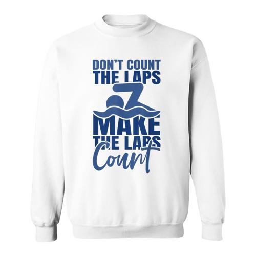 Swimmer Saying Swimming Motivation Professional Swimmer Sweatshirt - SwimGear Co