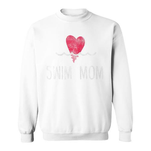 Vintage Swim Mom Shirt Swimming Family Swimmer Sweatshirt - SwimGear Co