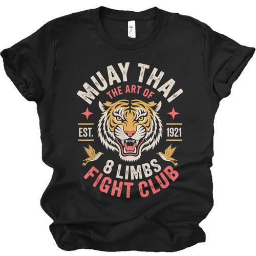 Cool Muay Thai Art For Men Women Kickboxer MMA Muay Thai Unisex Jersey T-Shirt - Nak Muay Co.