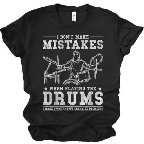 Drummer Music Drum Kit Unisex Jersey T-Shirt - Downbeat Supply
