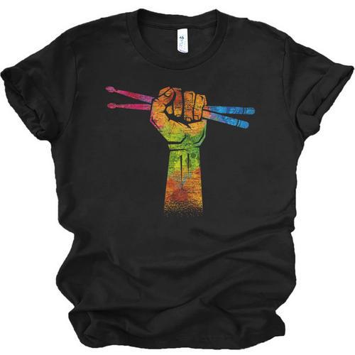 Faust Drumsticks Drummer Drummer Drum Kit Unisex Jersey T-Shirt - Downbeat Supply