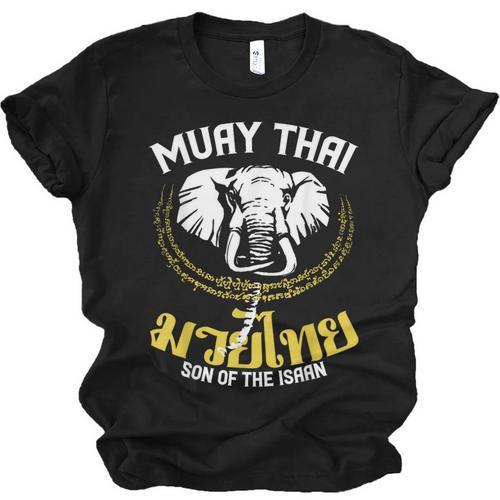 Muay Thai Thai Boxing Elephant Martial Arts T-Shirt Unisex Jersey T-Shirt - Nak Muay Co.