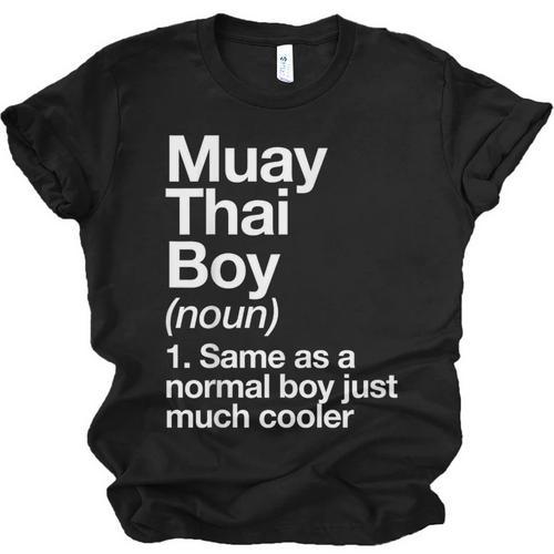 Muay Thai Boy Definition Martial Arts Sports Unisex Jersey T-Shirt - Nak Muay Co.