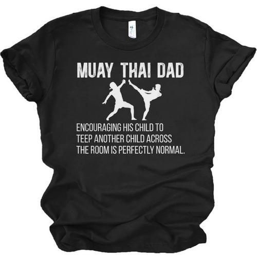 Muay Thai Dad Definition Muay Thai Father Unisex Jersey T-Shirt - Nak Muay Co.