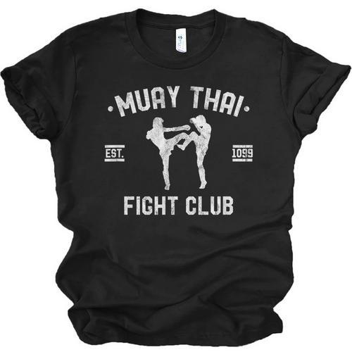 Muay Thai Fight Club Kickboxing Fighters W T-Shirt Unisex Jersey T-Shirt - Nak Muay Co.