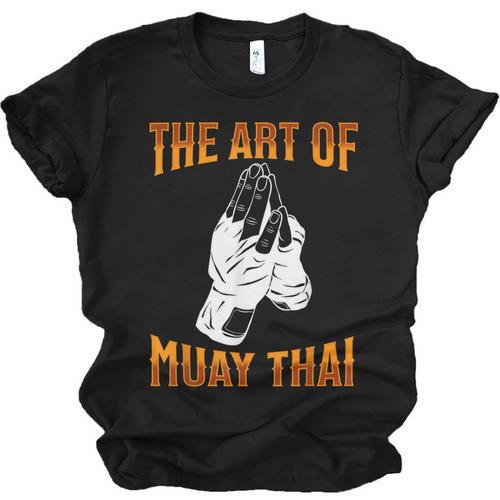 Muay Thai Fighter The Art Of Muay Thai Unisex Jersey T-Shirt - Nak Muay Co.
