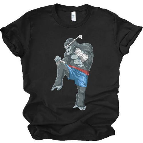 Muay Thai Gorilla Thai Boxing Unisex Jersey T-Shirt - Nak Muay Co.